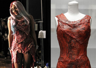 Lady Gaga-гийн махан даашинз үзэсгэлэнд